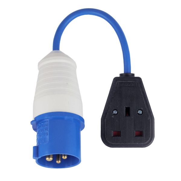 SAFELINE PONY LEAD 16 AMP PLUG 13 AMP SINGLE SOCKET
