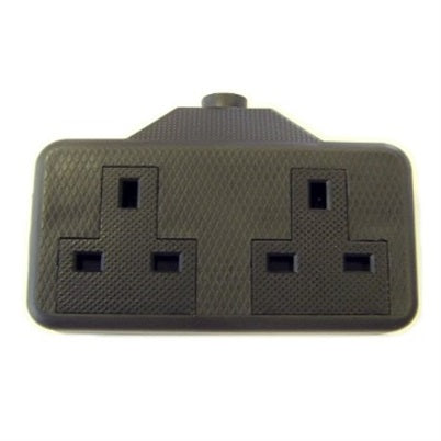 DOUBLE TRAILING SOCKETS RUBBER