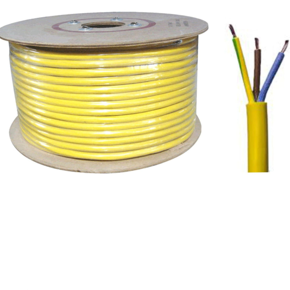 2.5 YELLOW ARTIC CABLE 3 CORE PER METER