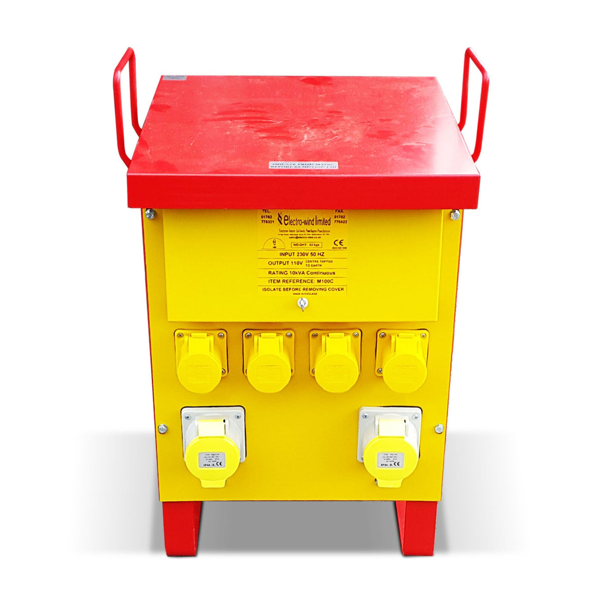 SAFELINE 10 KVA SINGLE PHASE PORTABLE TRANSFORMER