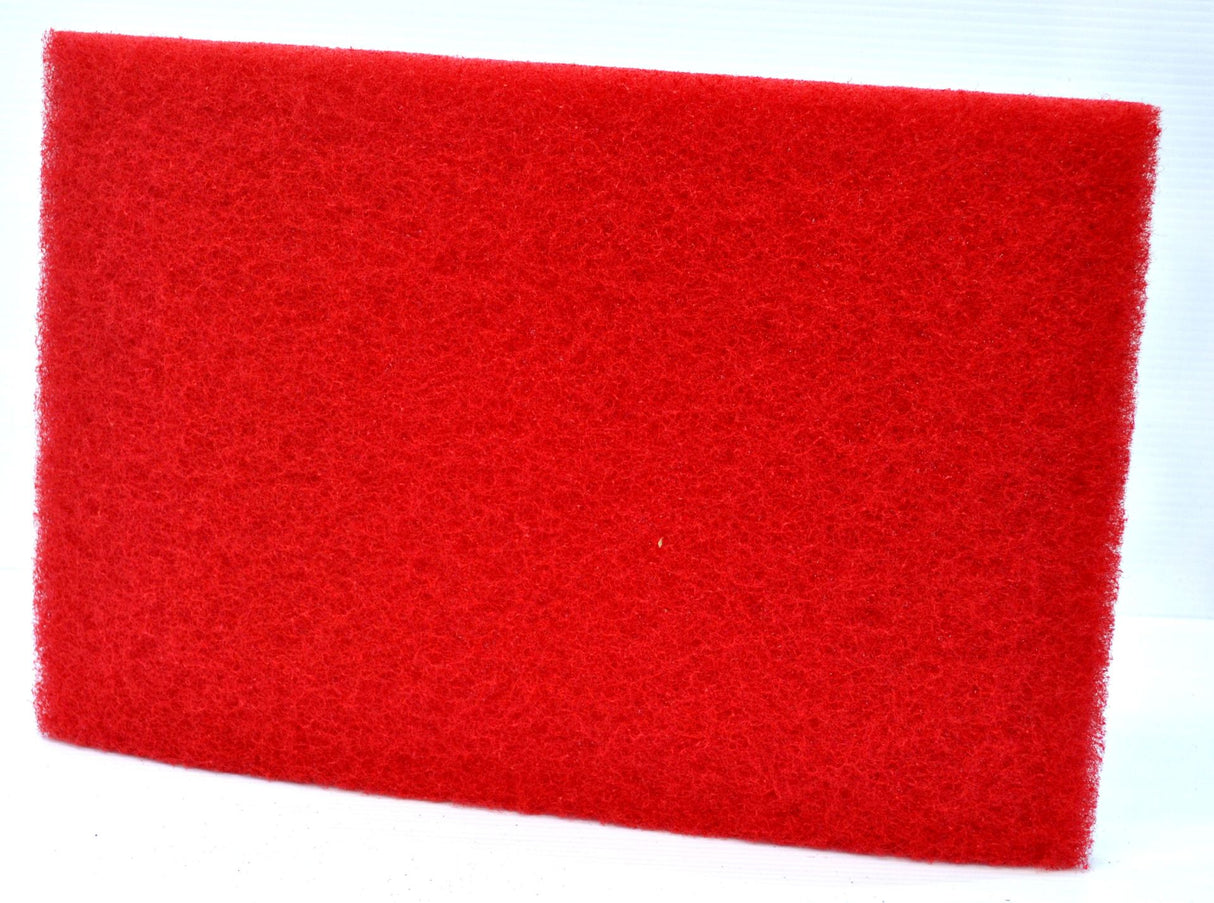 RED SQ BUFF SANDER PAD 310MM X 460MM X 25.0MM