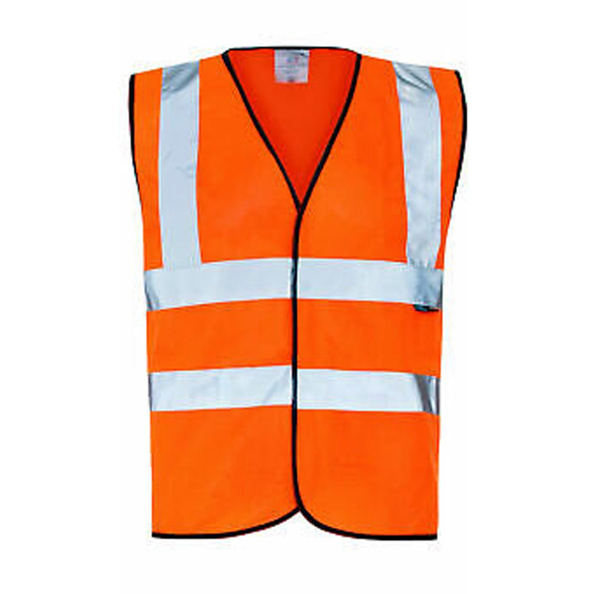 SAFELINE ORANGE HI VIS VEST - LARGE