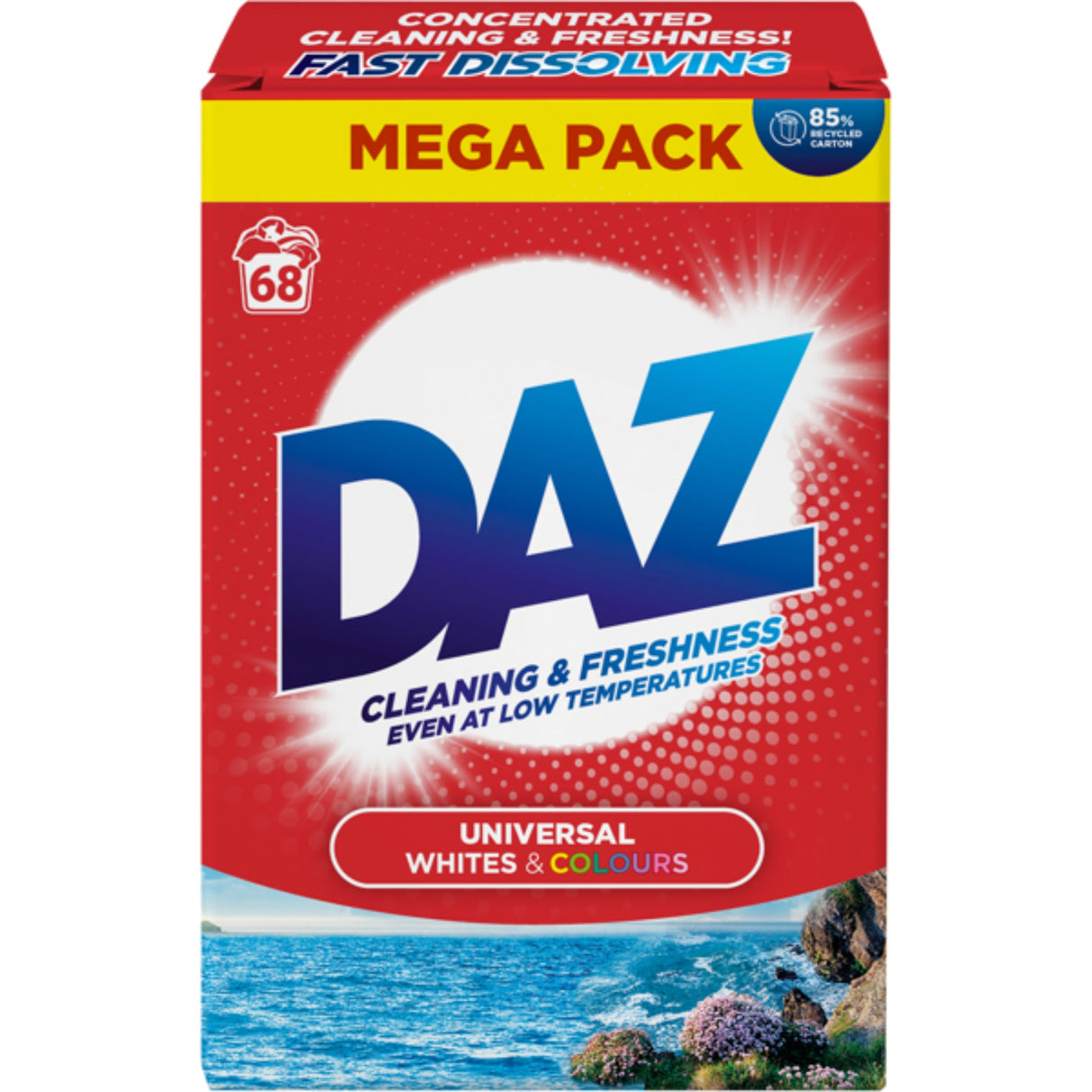 DAZ WHITE & COLOURS 68W (3.4KG)