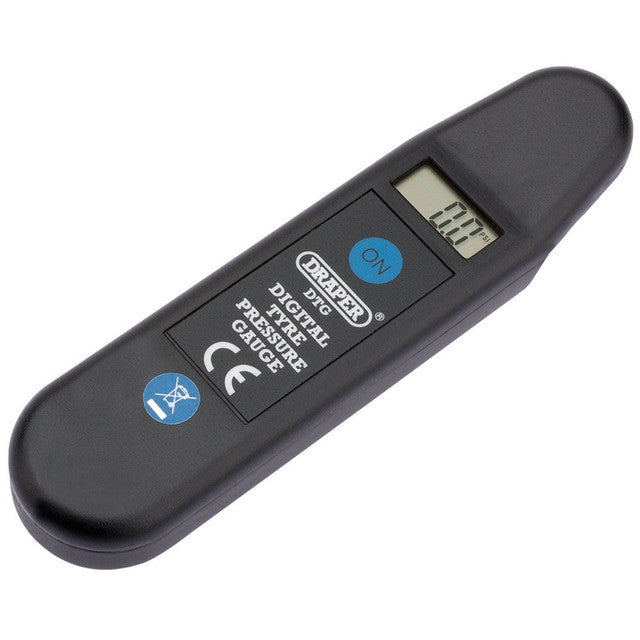 DRAPER DIGITAL TYRE PRESSURE GAUGE
