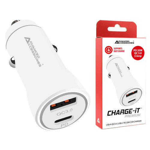 ADVANCED ACCESSORIES - USB CAR CHARGER