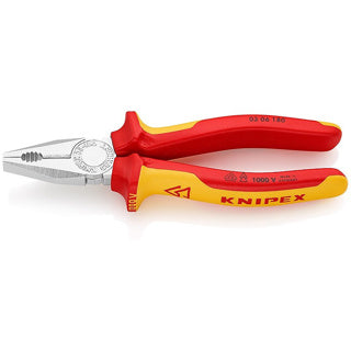 KNIPEX HI LEV COMBI PLIERS 180MM