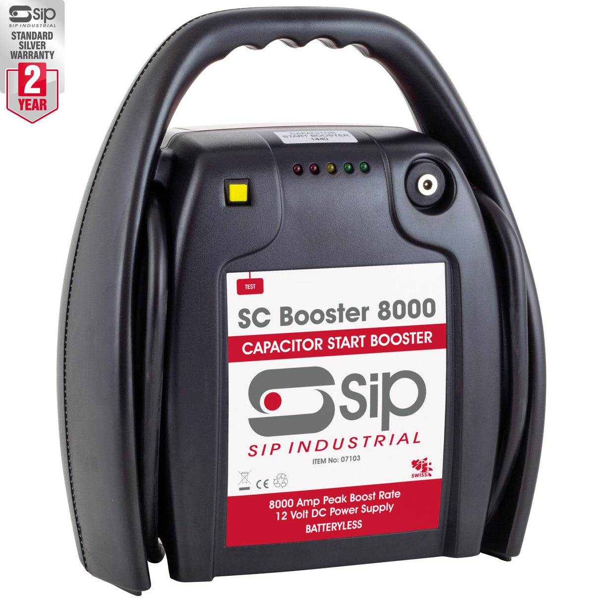 SIP HEAVY DUTY BOOSTER 8000 (BATTERY-LESS) 12v