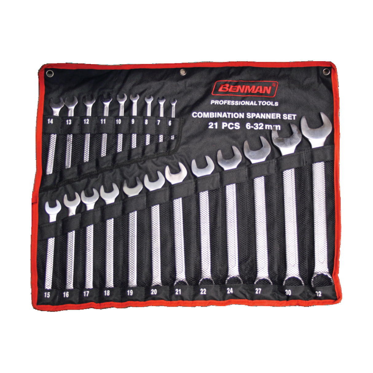 BENMAN COMBINATION SPANNER SET OF 26PC