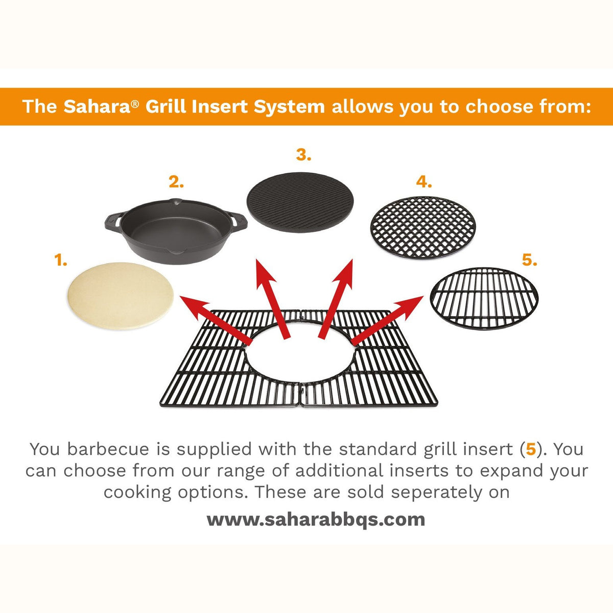 SAHARA FORGE CHARCOAL BBQ
