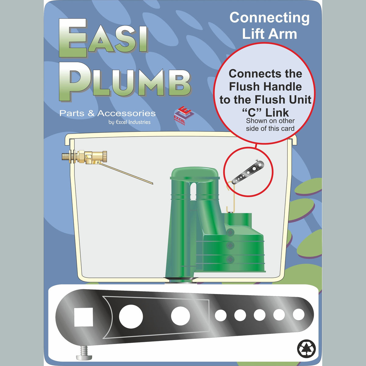 Easy Plumb PVC Lift Arm For Siphon - Long