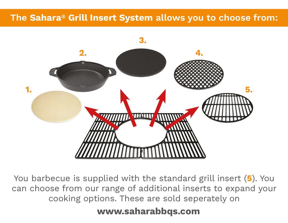 SAHARA S375 3 BURNER BBQ