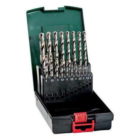 METABO HSS DRILL BIT SET 19PC IN CASE