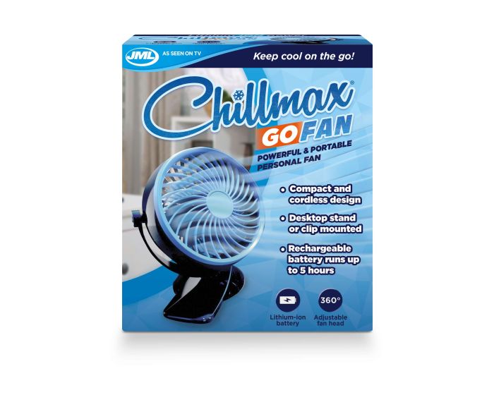 JML CHILLMAX GO FAN BLACK