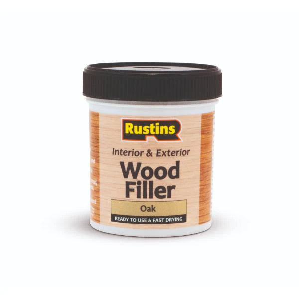 RUSTINS WOOD FILLER OAK 250ML
