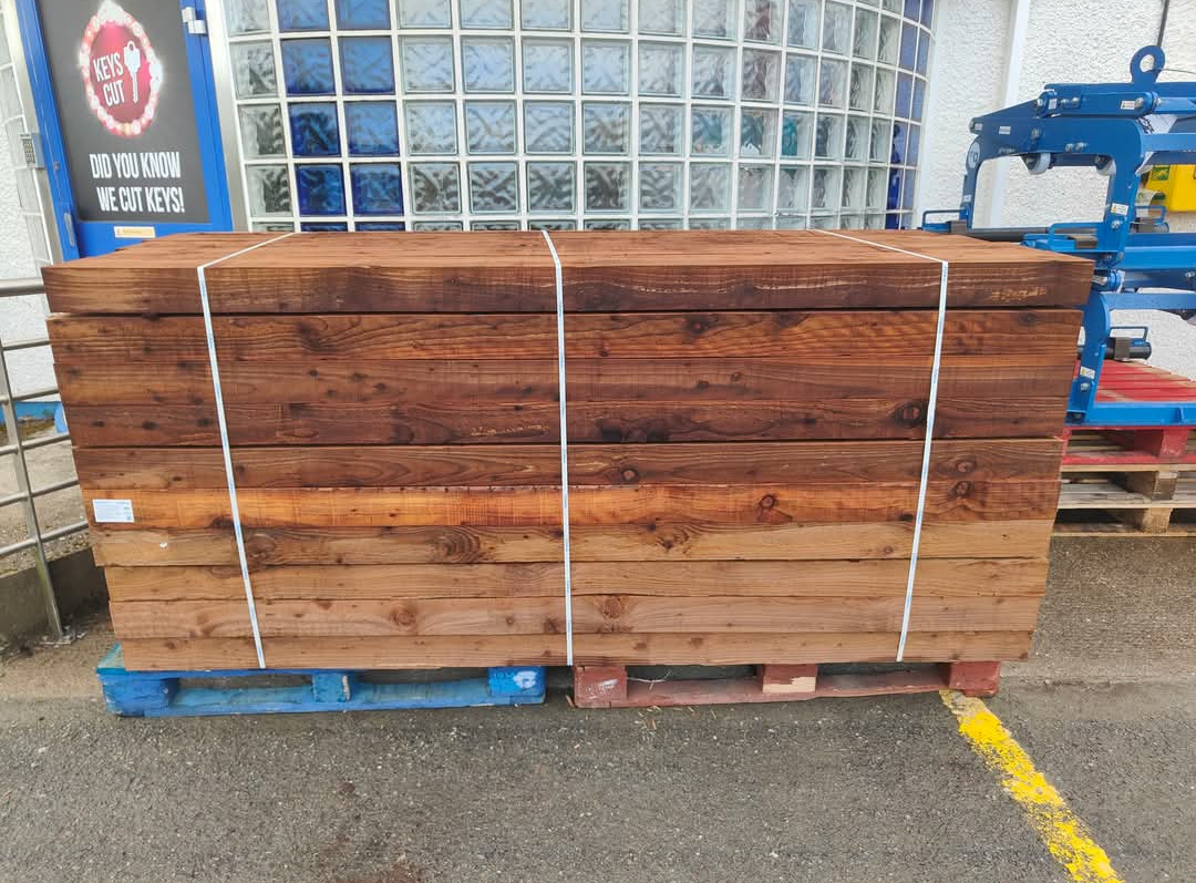 RAILWAY SLEEPERS TREATED 200MM X 100MM X 24M
