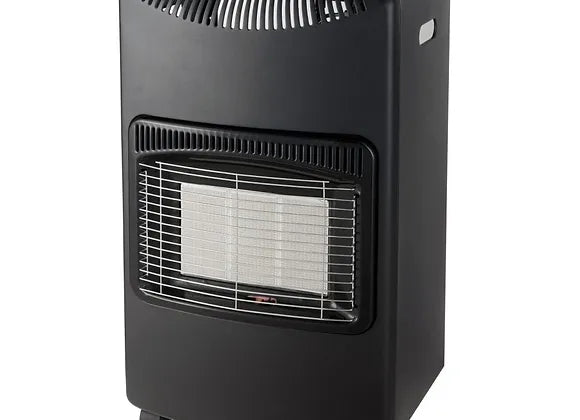 DE VIELLE PREMIUM MOBILE GAS HEATER BLACK