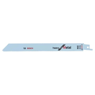 BOSCH 5PK RECIPROCATING SAW BLADE METAL -S1025VF