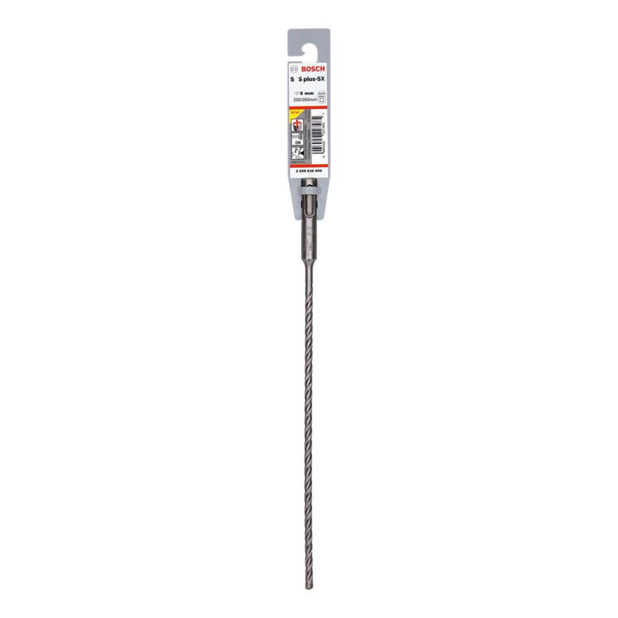 BOSCH SDS PLUS 5 X260- 5X BIT