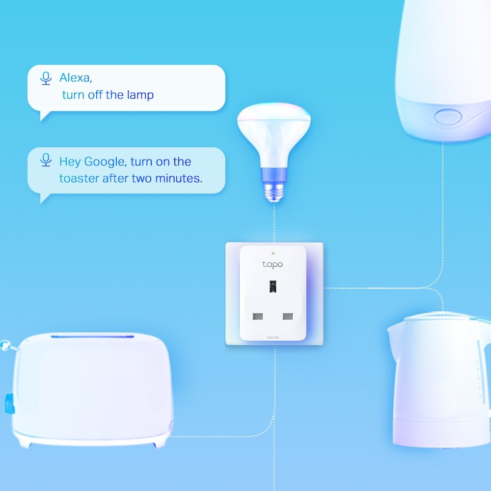 TP LINK MINI 2 PACK SMART WIFI SOCKET ENERGY MONITORING
