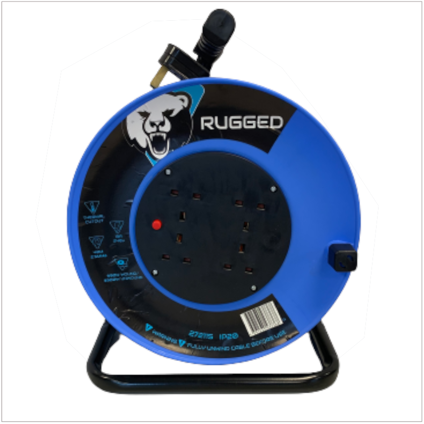 40M 13A 4 SOCKET 2.5MM CABLE REEL