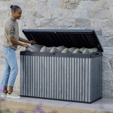 KETER VENETIAN STORAGE BOX 175 G - GREY