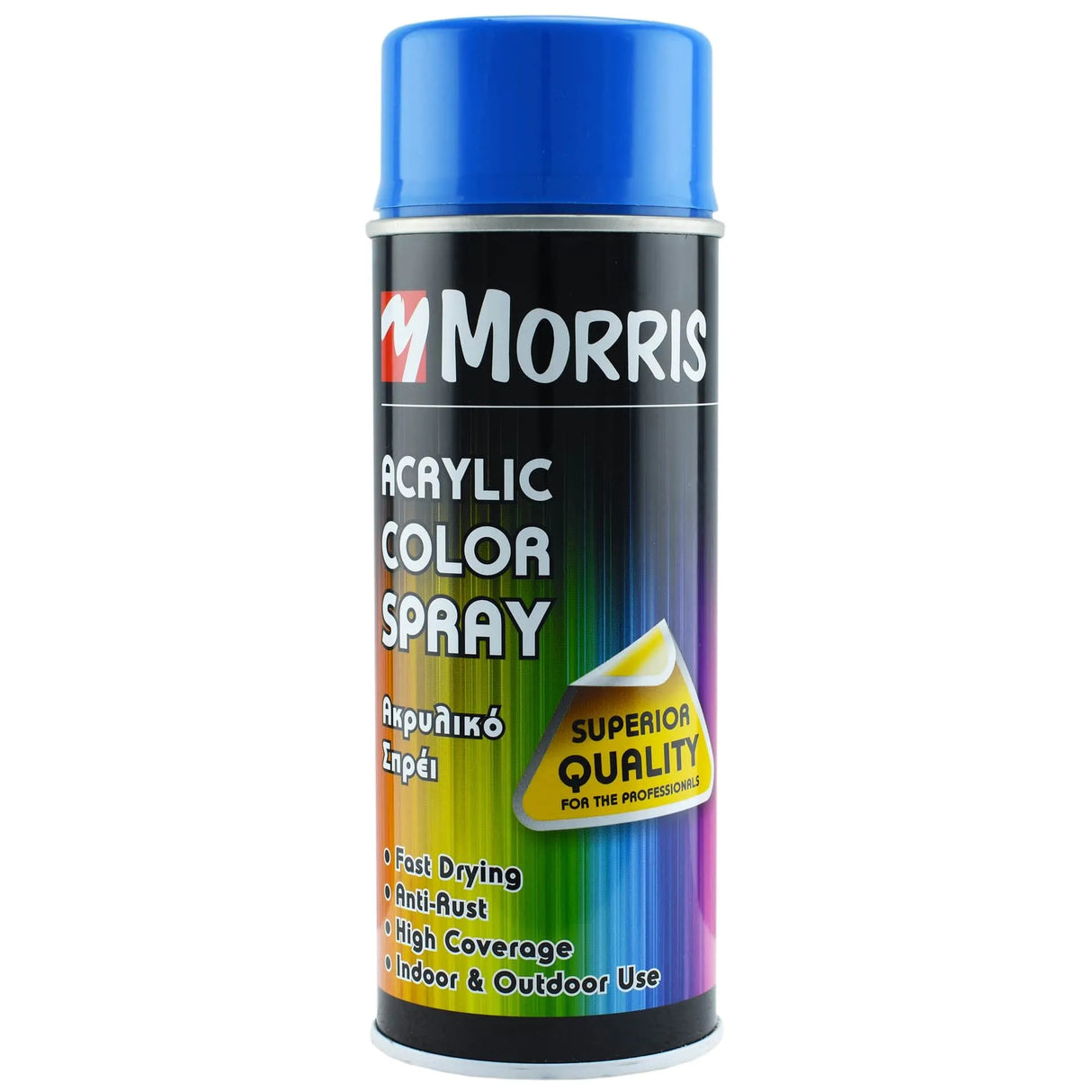 COLOR SPRAY, HIGH GLOSS SKY BLUE, MORRIS 400ML, MORRIS 400ml - RAL 5015