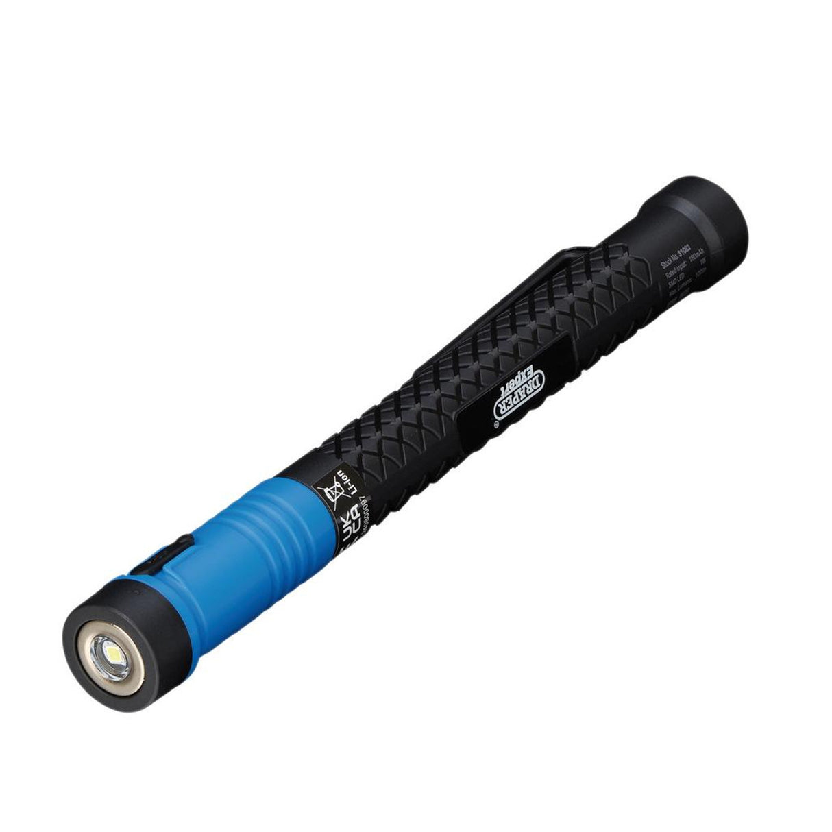 DRAPER TELESCOPIC FLASHLIGHT WITH MAGNETIC PICKUP