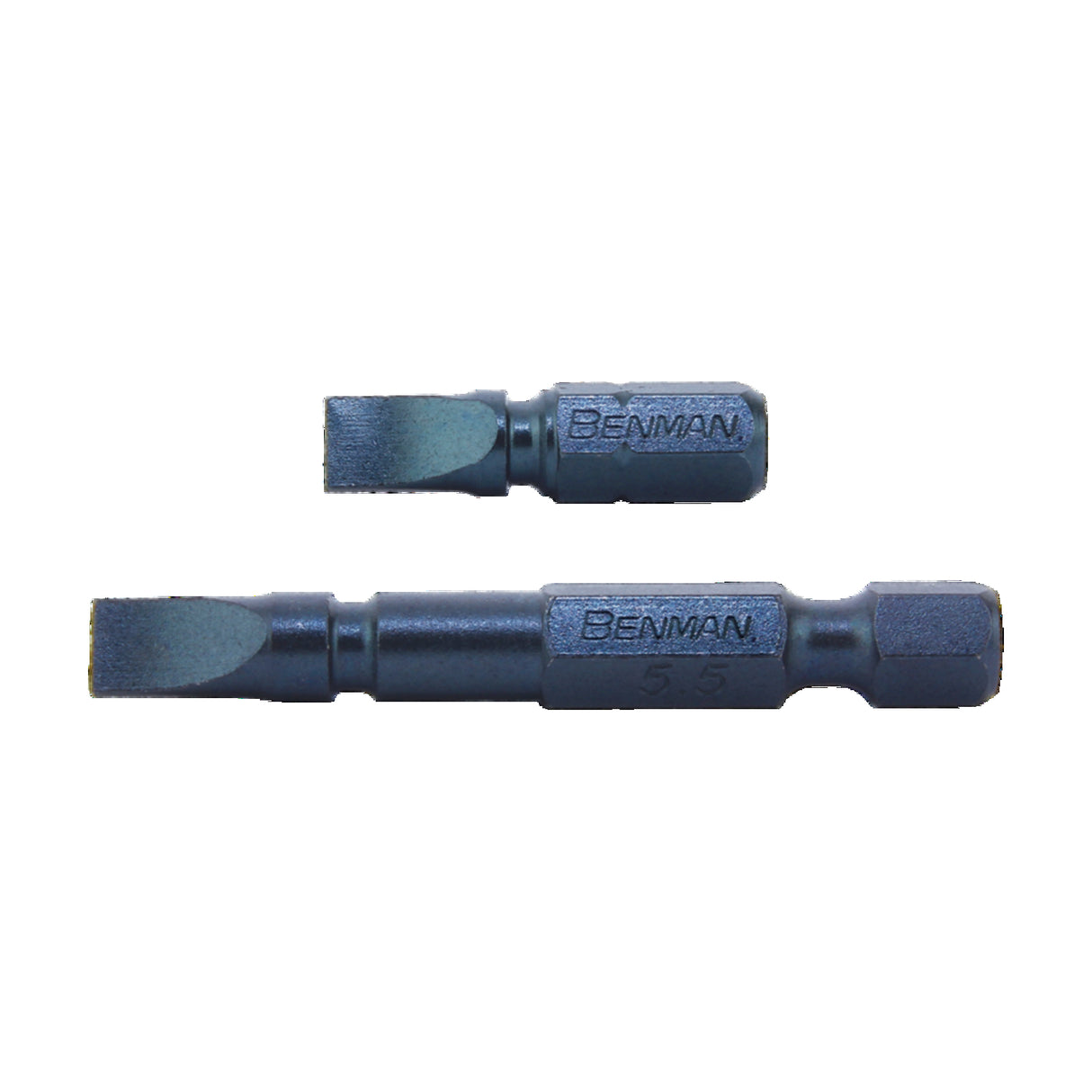 BENMAN SLOTTED SCREW BITS 0.6 X 4.5 X 25MM (2PCS)