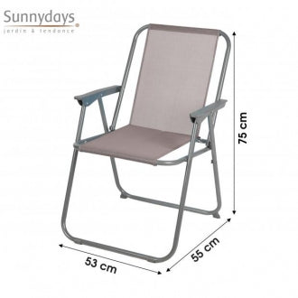 PICNIC ARMCHAIR IN TAUPE