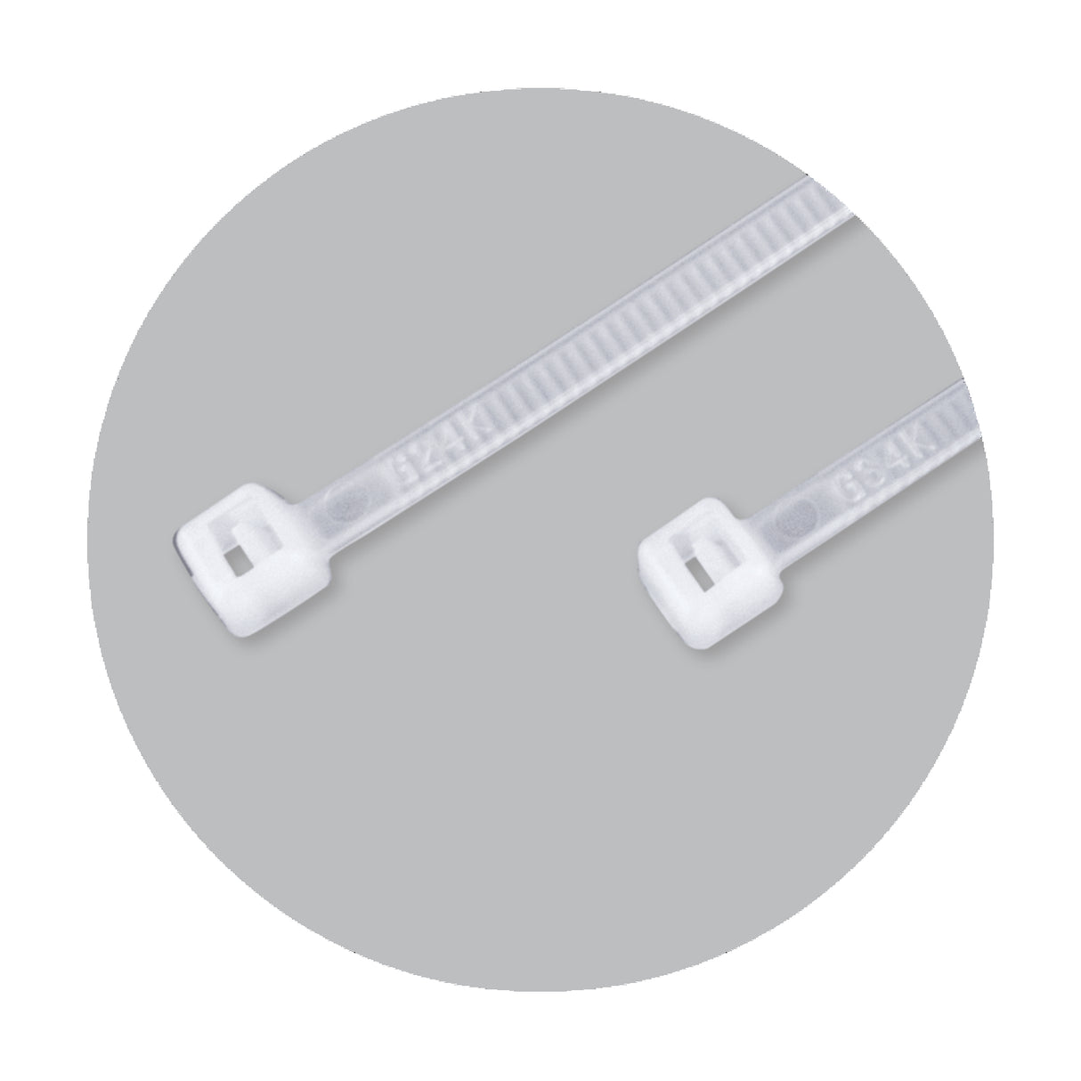 BENMAN CABLE TIES, WHITE, 250MMX7,6MM (100PCS)