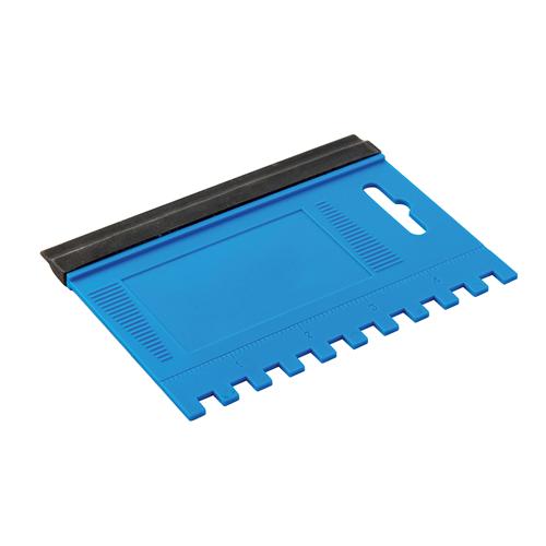 SILVERLINE COMBINATION SQUEEGEE SPREADER 125X95MM 6MM TEETH