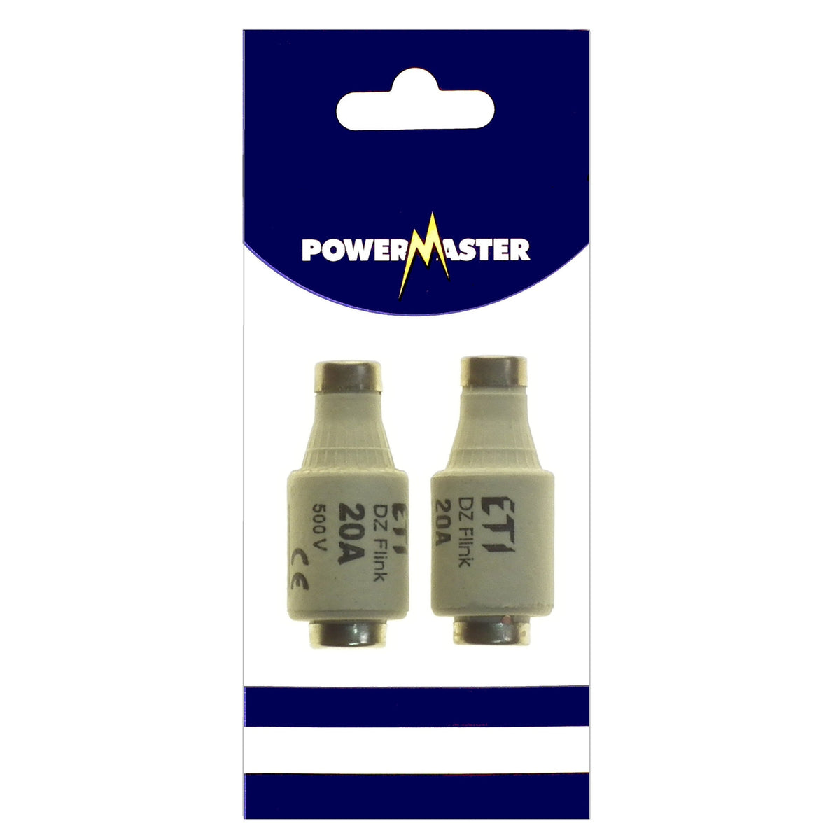 POWERMASTER 2PC FUSE 20AMP