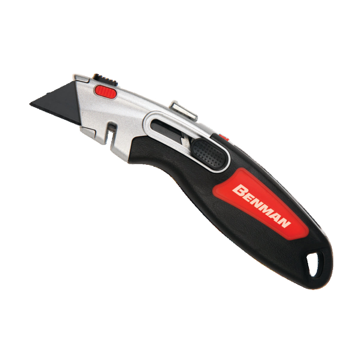 BENMAN UTILITY KNIFE METALLIC DOUBLE FUNCTION 2+1 BLADES