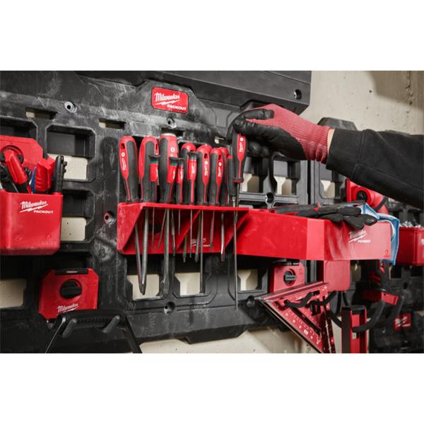 MILWAUKEE PACKOUT WALL STORAGE SCREWDRIVER RACK
