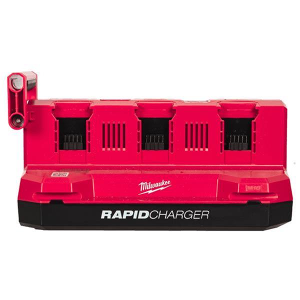 MILWAUKEE M18 6 BAY RAPID CHARGER