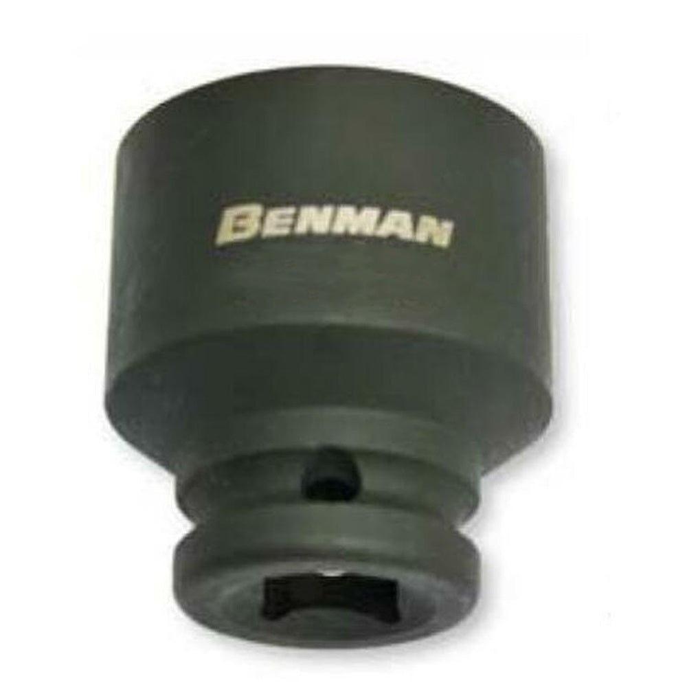 BENMAN IMPACT SOCKET, BLACK, 1/2", 38MML, 24MM
