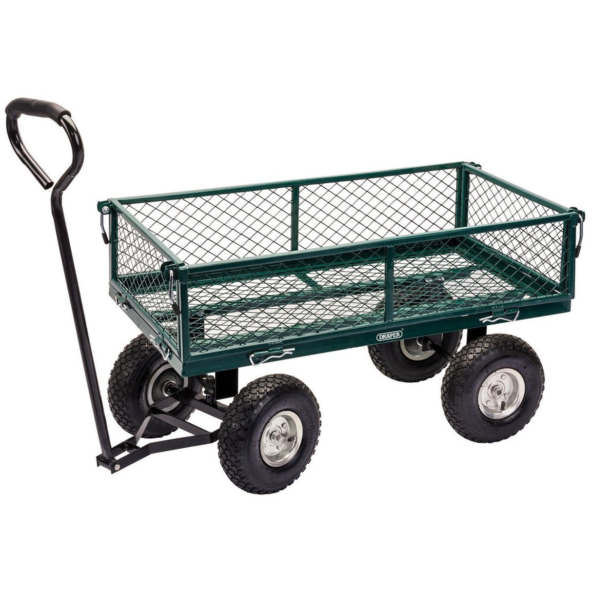 DRAPER Steel Mesh Garden Trolley Cart, 200kg