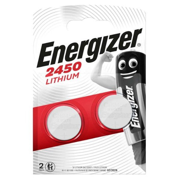 ENERGIZER LITHIUM BATTERY CR2450 (2PK)