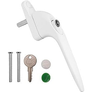 YALE PVCU INLINE MULTIPLE SPINDLE WINDOW HANDLE WHITE