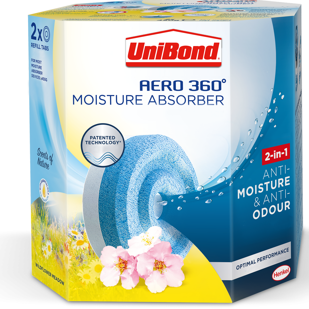 UNIBOND AERO 360 REFILL (2 X 450G) Flower Meadow - Watson Hire