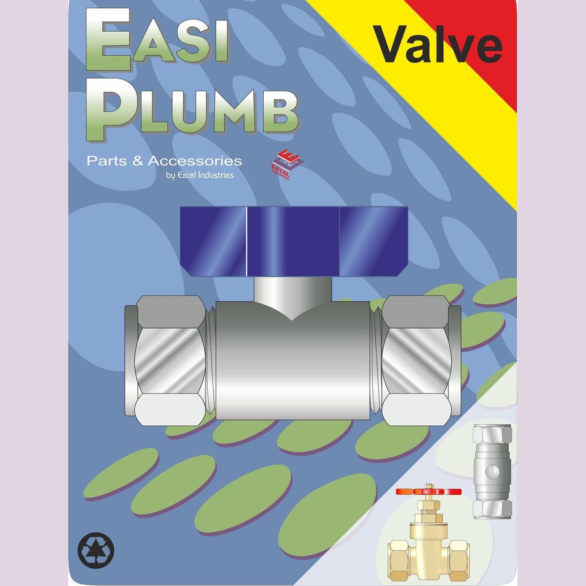 Easy Plumb 1/2"CxC Isolation Valve (Lever Operated)