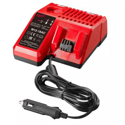 MILWAUKEE M12-18 AC 12 VOLT CAR CHARGER