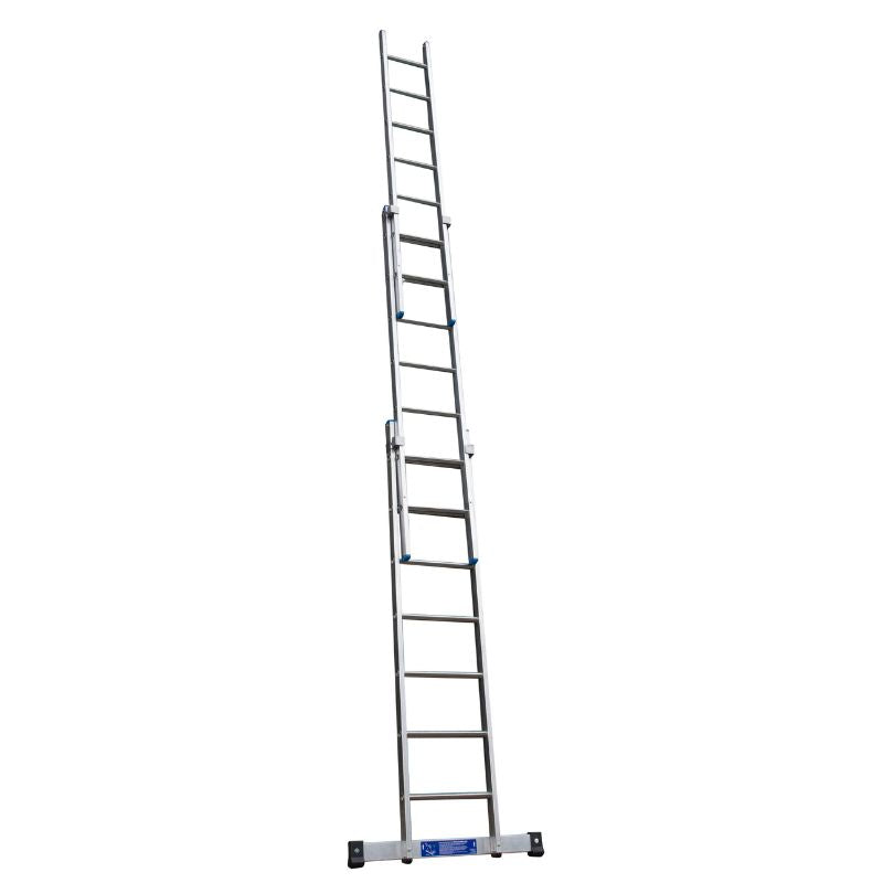 SB LADDERS ALUMINIUM EXTENSION LADDER 3 PART 35FT