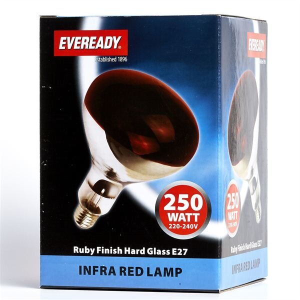 EVERREADY EVOLEC INFRA RED LAMP 250 WATT