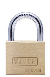 TIFON 25MM BRASS PADLOCK