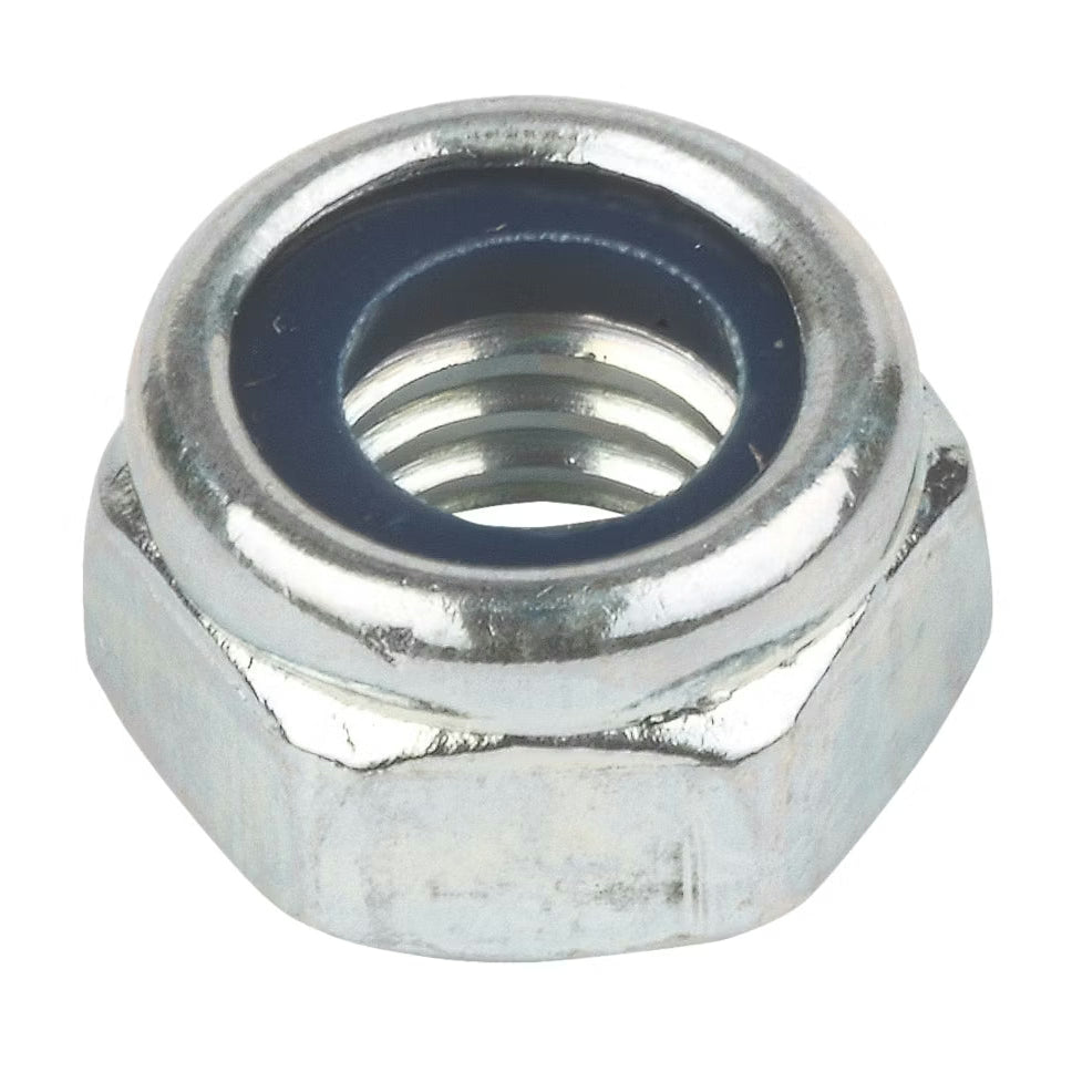 NYLON LOCKING NUT BZP M10 BAG 50 - Watson Hire