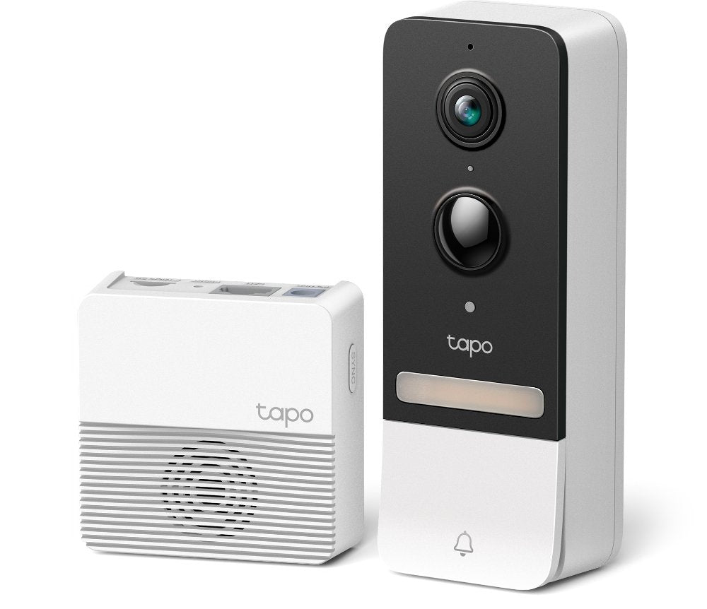TP LINK 5MP BATTERY SMART AI VIDEO DOORBELL IP64 FULL COLOUR