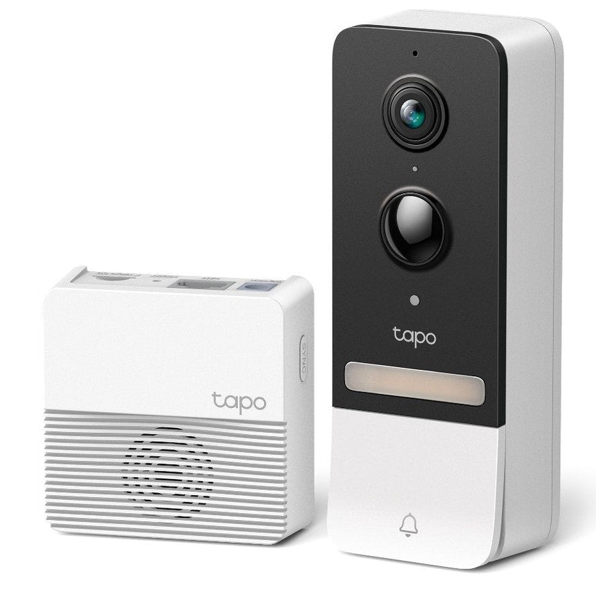TP LINK 5MP BATTERY SMART AI VIDEO DOORBELL IP64 FULL COLOUR