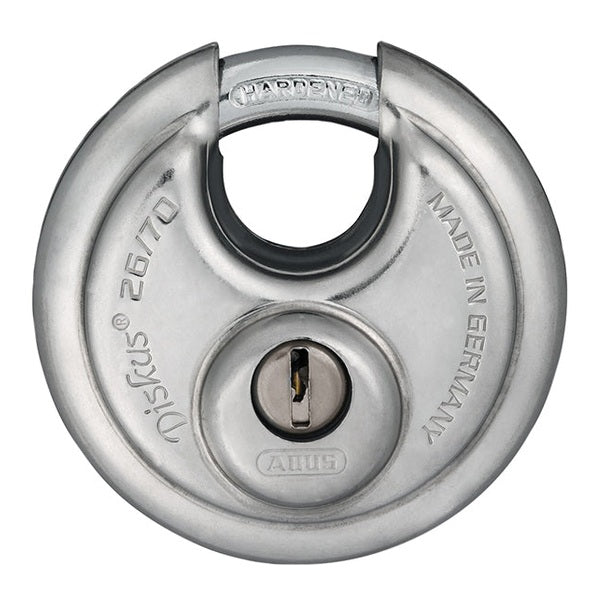 ABUS Mechanical 26/70mm Diskus® Padlock Carded