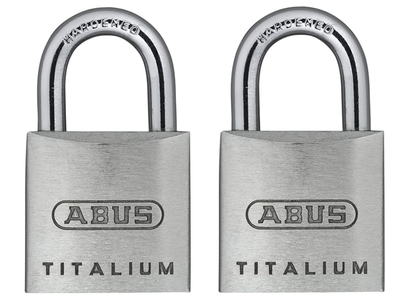 ABUS Mechanical 64TI/20mm TITALIUM™ Padlock Carded